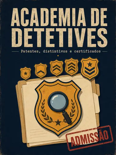 Capa da Academia de Detetives