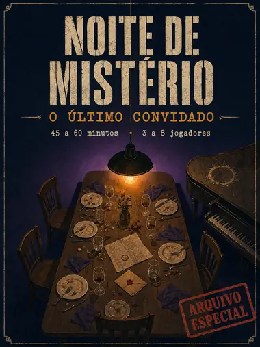 Capa da Noite de Mistério